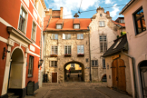 Das Schwedentor in der Altstadt von Riga steht whrend der Stadtfhrung auf dem Besichtigungsprogramm.     /      Jānis Bautra / latvia.travel